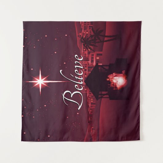 Nativiteit gelooft wandkleed (Voorkant)