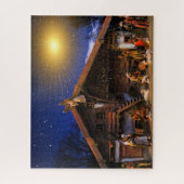 Nativiteit Ggloeiende Star Photo Puzzle Legpuzzel (Verticaal)