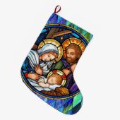 Nativiteit Grote Kerstsok (Voorkant (Hangend))