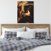 Nativiteit - Heilige nacht - Correggio - Renaissan Canvas Afdruk (Insitu (Slaapkamer))
