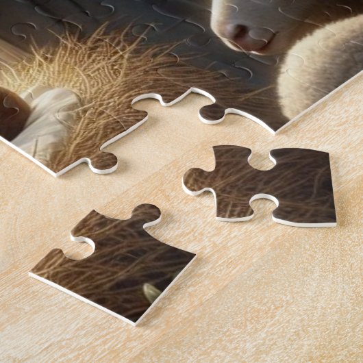 Nativiteit in Bethlehem Legpuzzel (Zijkant)