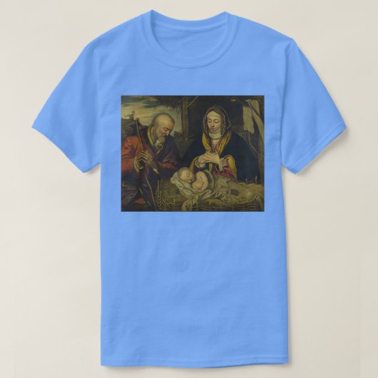 Nativiteit in Golden Hues T-shirt (Design voorkant)