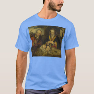 Nativiteit in Golden Hues T-shirt