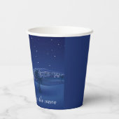 Nativiteit Jezus is de reden Papieren Bekers (Achterkant)