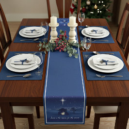 Nativiteit Jezus is de reden voor Tafelloper