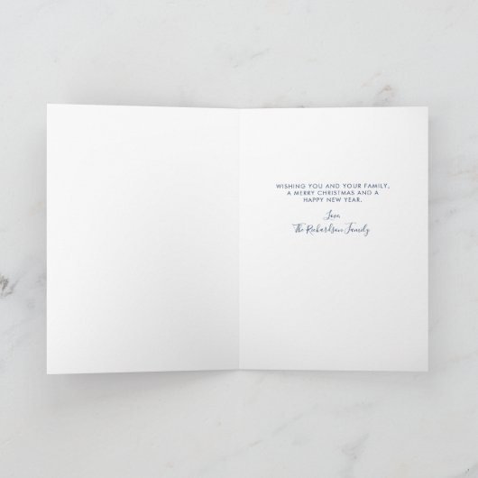 Nativiteit Joy Waterverf Religieuze Kerstmis Feestdagen Kaart (Binnen)