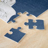 Nativiteit Joy Waterverf Religieuze Kerstmis Legpuzzel (Zijkant)