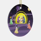 Nativiteit Keramisch Ornament (Rechts)