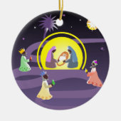 Nativiteit Keramisch Ornament (Voorkant)