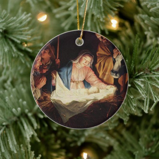 Nativiteit Keramisch Ornament (Boom)