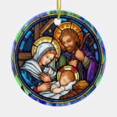 Nativiteit Keramisch Ornament (Voorkant)