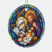 Nativiteit Keramisch Ornament (Links)