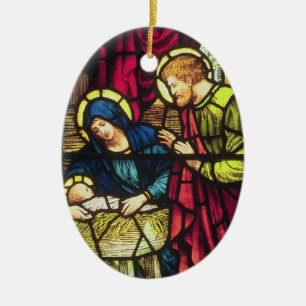 Nativiteit Keramisch Ornament