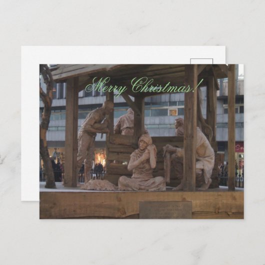 Nativiteit kerstBriefkaart Briefkaart (Voorkant / Achterkant)