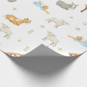 Nativiteit kerstcadeaupapier, Christelijk Cadeaupapier (Hoek)