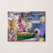 Nativiteit kerstmis legpuzzel (Horizontaal)