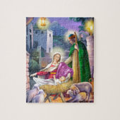 Nativiteit kerstmis legpuzzel (Verticaal)
