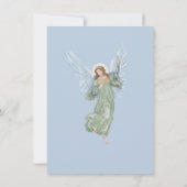 Nativiteit kerstmis met baby Jezus, Mary & Joseph Kaart (Achterkant)