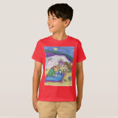 Nativiteit kerstmis t-shirt (Voorkant volledig)