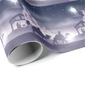 Nativiteit kerstscène cadeaupapier (Rol Hoek)