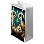 Nativiteit Klein Cadeauzakje (Voorkant Gekanteld)