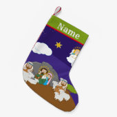 Nativiteit Kleine Kerstsok (Voorkant (Hangend))