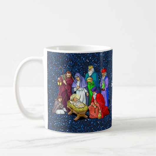 nativiteit koffiemok (Links)