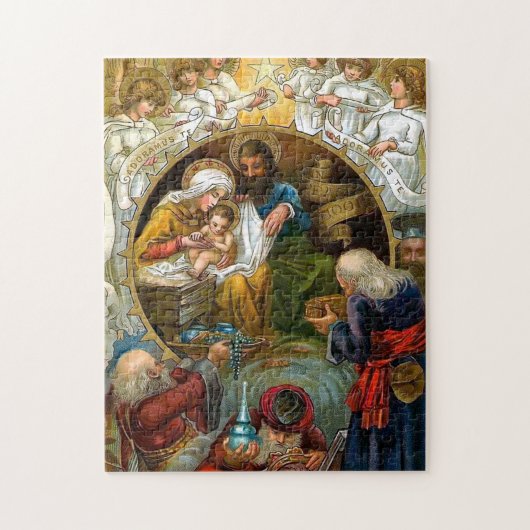 Nativiteit Legpuzzel (Verticaal)