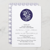 Nativiteit Letterpress Medallion Kaart (Voorkant / Achterkant)