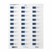 Nativiteit Magi 3 Wise Mannen kerstster Religieuze Etiket (Full Sheet)