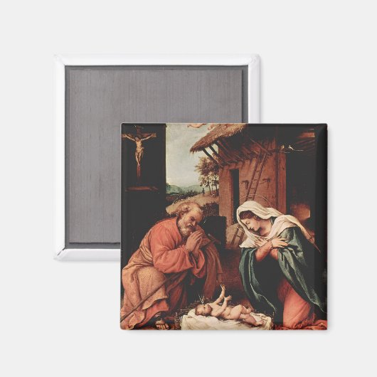 Nativiteit Magnet (Voorkant / Achterkant)