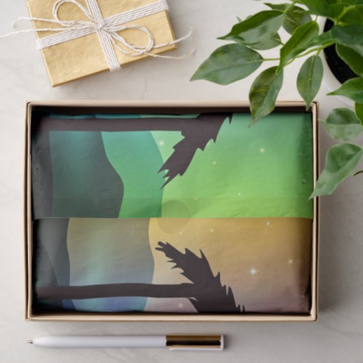 Nativiteit Manger-kerstgrafisch Tissuepapier (Geschenk)