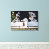 Nativiteit (marmer) canvas afdruk (Insitu (Houten vloer))