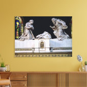 Nativiteit (marmer) canvas afdruk (Insitu (Woonkamer))