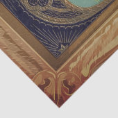 Nativiteit Mary die de Baby Jezus vasthoudt Tissuepapier (Detail)