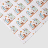 Nativiteit Mary Joseph Jesus 3 Kings Kerstmis Tissuepapier (Detail)