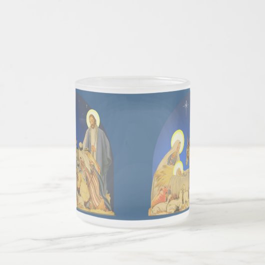 Nativiteit Matglas Koffiemok (Center)