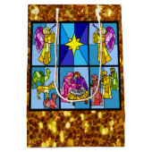 Nativiteit Medium Cadeauzakje (Achterkant)