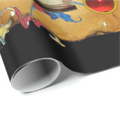 NATIVITEIT MET ANGELS, FLORAL CHRISTMAS PARCHCHMEN CADEAUPAPIER (Rol Hoek)