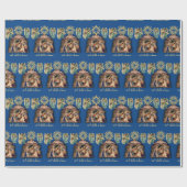 Nativiteit met Angels Kerstmis Baby Jesus Quality Cadeaupapier (Vlak)