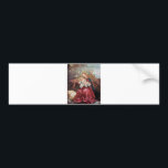 NATIVITEIT MET ANGELS - MAGISCH VAN CHRISTMAS BUMPERSTICKER<br><div class="desc">De kleurrijke en magische sfeer van de kerst van de Duitse schilder Matthias Grunewald ,  Details from Second state of the Isenheim Altarpart , expressive and intense style of late medieval Central European art into the 16th eeuw.Oil on wood.</div>