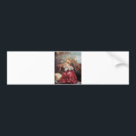 NATIVITEIT MET ANGELS - MAGISCH VAN CHRISTMAS BUMPERSTICKER<br><div class="desc">De kleurrijke en magische sfeer van de kerst van de Duitse schilder Matthias Grunewald ,  Details from Second state of the Isenheim Altarpart , expressive and intense style of late medieval Central European art into the 16th eeuw.Oil on wood.</div>