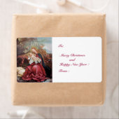 NATIVITEIT MET ANGELS - MAGISCH VAN CHRISTMAS ETIKET (Insitu)