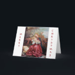NATIVITEIT MET ANGELS - MAGISCH VAN CHRISTMAS FEESTDAGEN KAART<br><div class="desc">De kleurrijke en magische sfeer van de kerst van de Duitse schilder Matthias Grunewald ,  Details from Second state of the Isenheim Altarpart , expressive and intense style of late medieval Central European art into the 16th eeuw.Oil on wood.</div>