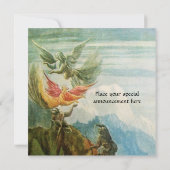 NATIVITEIT MET ANGELS - MAGISCH VAN CHRISTMAS KAART (Achterkant)