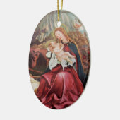NATIVITEIT MET ANGELS - MAGISCH VAN CHRISTMAS KERAMISCH ORNAMENT (Links)