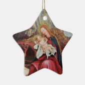 NATIVITEIT MET ANGELS - MAGISCH VAN CHRISTMAS KERAMISCH ORNAMENT (Rechts)