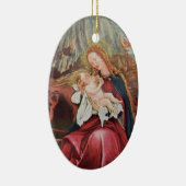 NATIVITEIT MET ANGELS - MAGISCH VAN CHRISTMAS KERAMISCH ORNAMENT (Rechts)