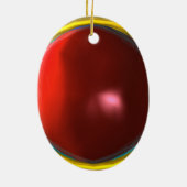 NATIVITEIT MET ANGELS - MAGISCH VAN CHRISTMAS KERAMISCH ORNAMENT (Achterkant)