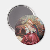 NATIVITEIT MET ANGELS - MAGISCH VAN CHRISTMAS MAGNEET (Voorkant / Achterkant)